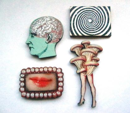 Psychedelic magnet set