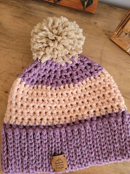 Crochet Beanie made with love